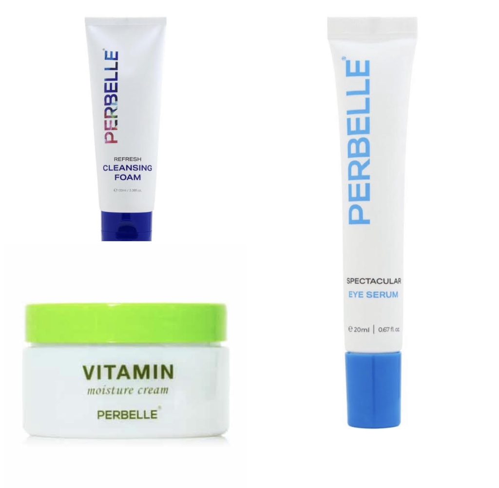 Bundle Save 17 Eye Serum, Vitamin Cream, Cleansing Foam Perbelle