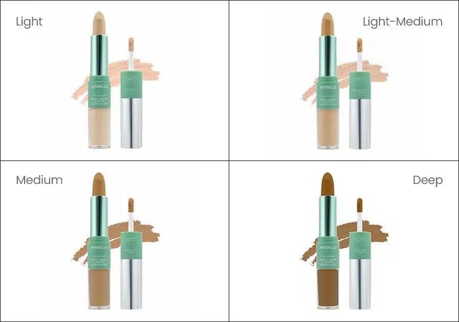 types of concealer shades