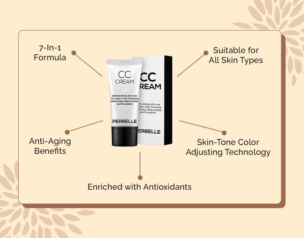 Features of Perbelle CC Cream