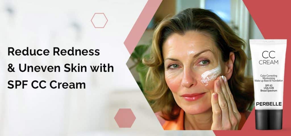 Reduce redness with SPF-Infused CC Cream