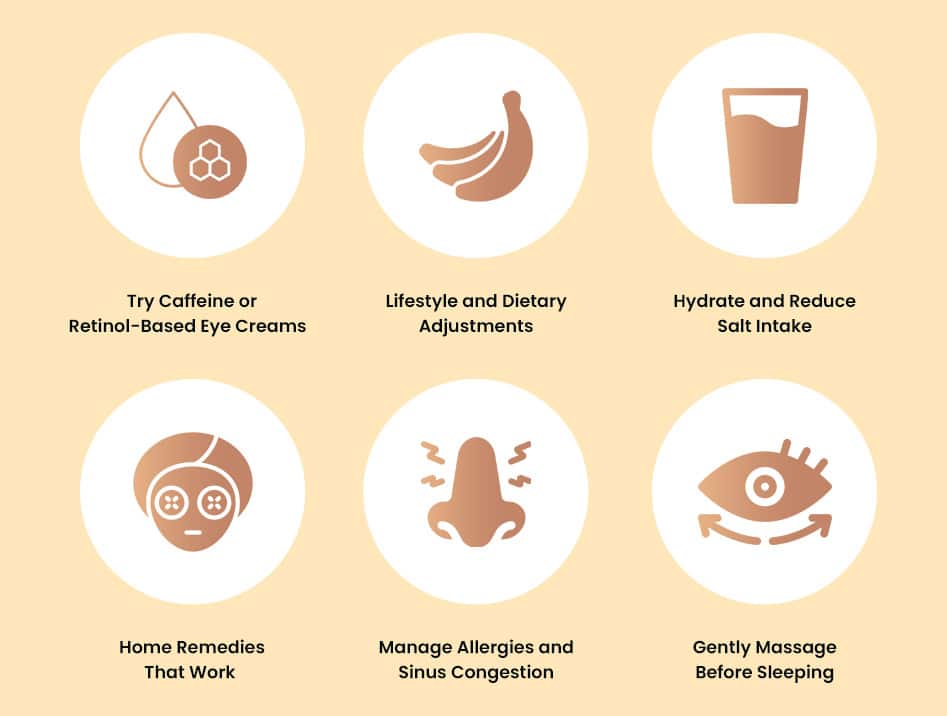 Effective solutions to reduce puffy eyes
