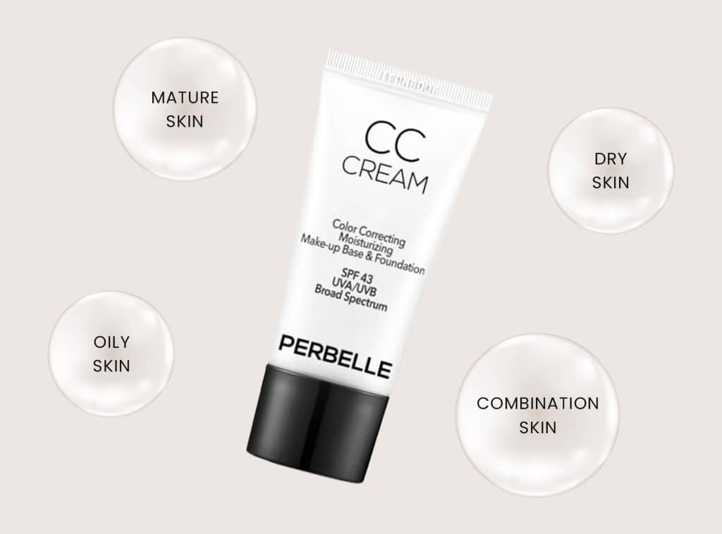 cc cream for different skin types