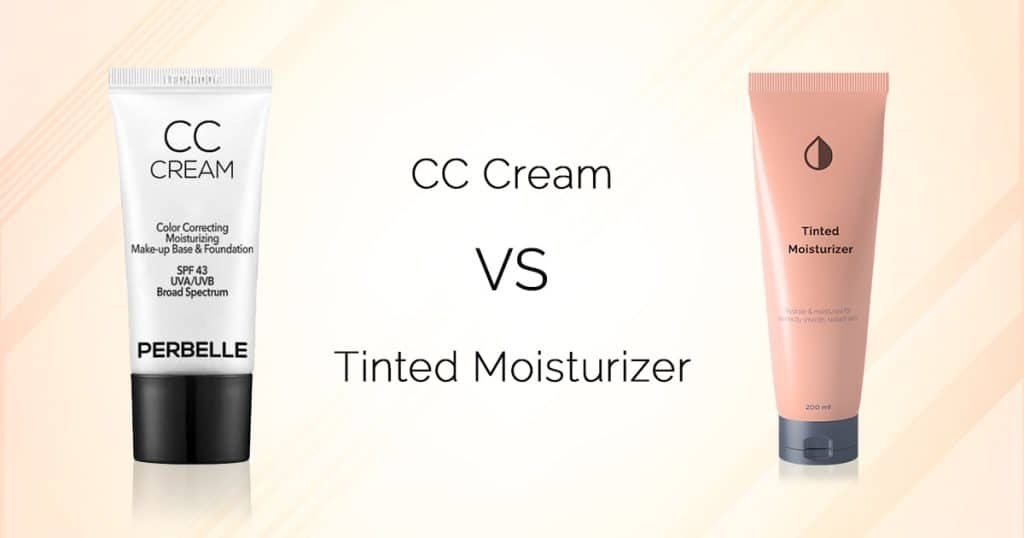 CC cream vs tinted moisturizer