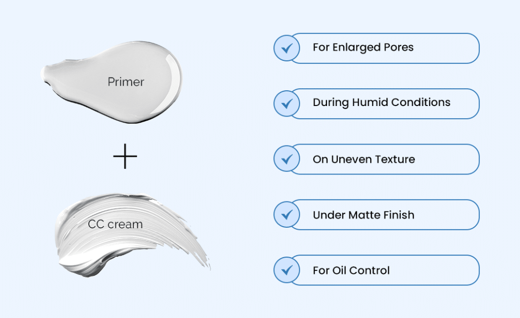 benefits of using primer and cc cream