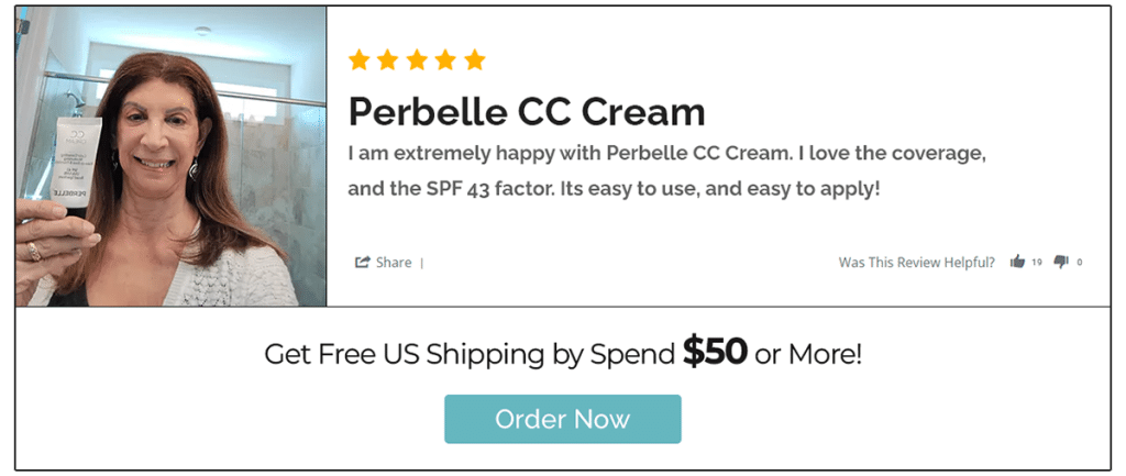 old women review on cc cream