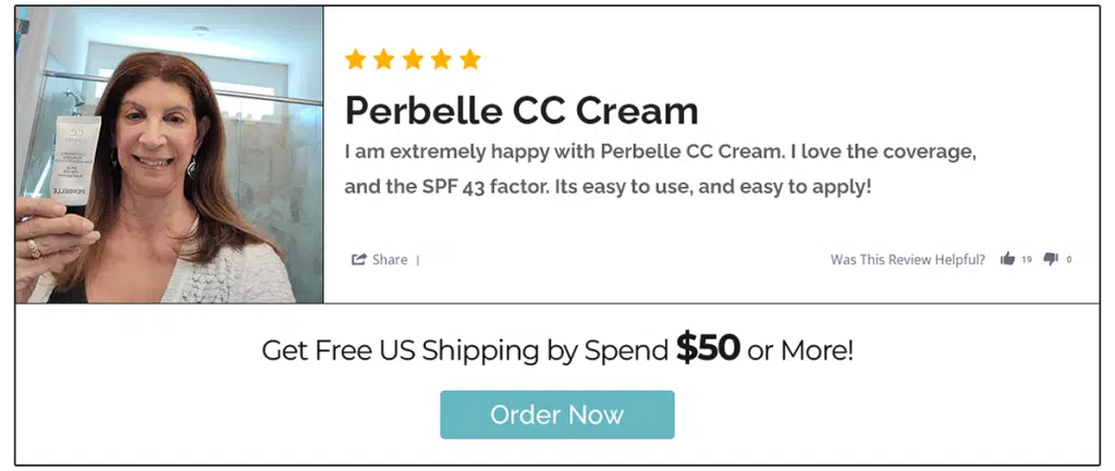 old women review on cc cream