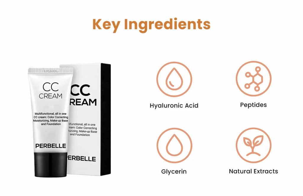 CC cream key ingredients
