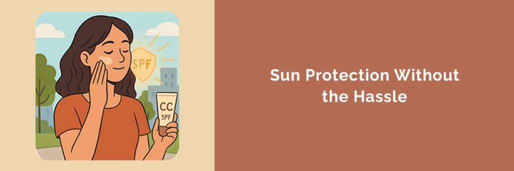 Easy SPF skin protection