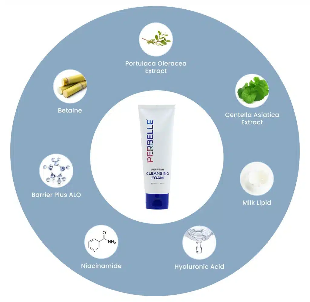 Cleansing foam ingredients