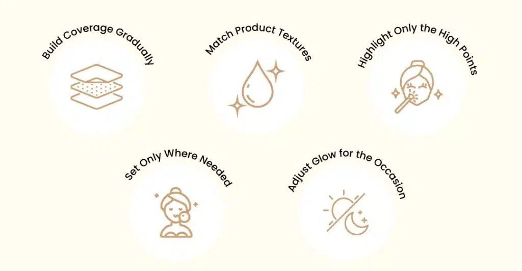 CC cream application techniques