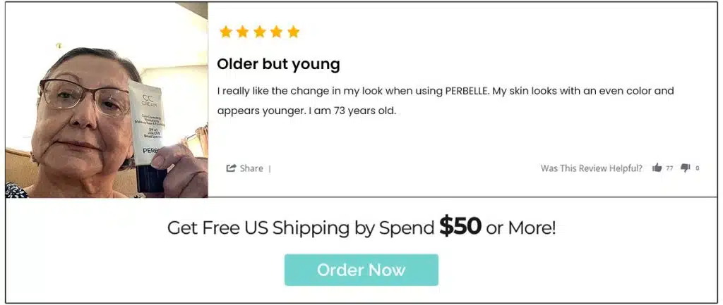 Perbelle CC cream review